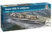 Italeri: 1/35 Vosper MTB 74 With Crew - Model Kit