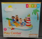 NEW Intex Fishing Fun Play Center One Pool Inflatable Water Slide 2+ Beach 57162