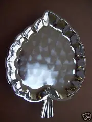 Vintage Chrome Plated Candy / Cake Server Chromeware Server Original Box