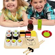 Creative Pretend Kitchen Set - Pretend Oven Toy, Pretend Play Kitchen - Wooden Food Toys | Toddler Cooking Toys, Creative Cooking Kitchen Pretend Play Food, Fosters Culinary Imaginative Game for Boys