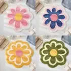 Daisy Bath Mat Rug Ultra Soft Absorbent Door Mat Home Decoration