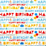 Hallmark Gift Wrap Roll - Happy Birthday