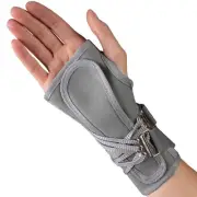 OTC ProChoice Cock-Up Wrist Splint, Gray, Right, 2X-Small