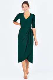 Robin Wrap Dress--LEI-T17ROB-W19