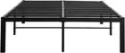 40cm Double Bed Frame Metal Bed Base/Steel Slat Mattress Support/Under Bed Stora
