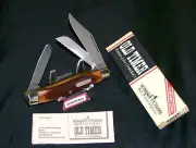 Schrade 89OT Knife Blazer "SFO" USA Made Old Timer 4" Closed W/Packaging,Papers