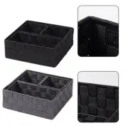 Woven Storage Basket Compartmentalized For Bedroom Miscellaneous Basket