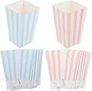 KICHOUSE Movie Theater Popcorn Boxes Paper Snack Packaging Boxes for Parties Movie Nights