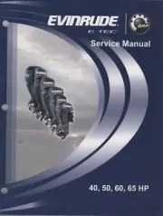 2008 EVINRUDE E-TEC OUTBOARD 40,50,60,65 HP SERVICE MANUAL P/N 5007525 (504)