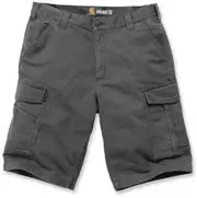 Carhartt Rugged Flex Rigby Cargo Shorts, black, Size 38 for Men