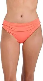 [La Blanca] Women's Island Goddess Banded Hipster Swimsuit Bottom