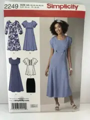 Simplicity Sewing Pattern 2249 Dress Skirt Top Tunic Size 10 - 18 FREE POSTAGE