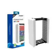 Game Card Box Storage Stand Plastic CD Disk Holder Game Card Storage Rack Replacement for PS5 PS4