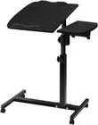 Laptop Table, Adjustable Stand Desk Desktop Computer Standing Study Desks Black
