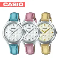 在飛比找momo購物網優惠-【CASIO 卡西歐】送禮首選-時尚女錶_鏡面3.2cm(L