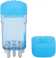 Scalp Oil Comb Lightweight Corrosion Resistant 8ml Scalp Applicator Comb Thinning Scalp Massage For Hair Serum (Transparent Blue)