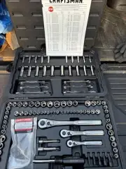 Sears Craftsman Nos Import 137pc Mechanics Tool Set Socket Ratchet 33137