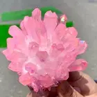 400G New Find pink PhantomQuartz Crystal Cluster MineralSpecimen