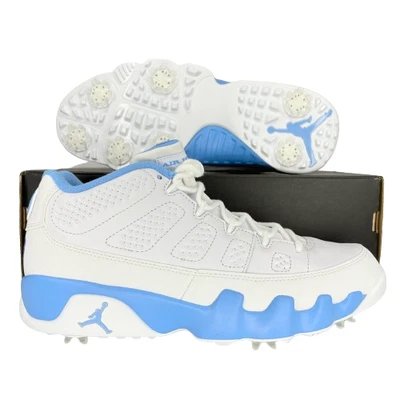 Nike Air Jordan 9 Low Golf UNC University Blue Sneakrers Men's 11 FJ5934-101