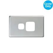 HPM Excel Single Powerpoint Matt Silver Metal Cover