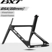 Full Carbon Track Frame With Fork Seatpost Fixed gear 700C Track Bike Frameset