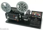 Elmo Movie Projector Telecine Video Transfer Unit, Dual 8 With 2K Full HD Camera