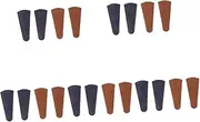 TEHAUX 5sets Leather Scissors Cover Protector for Sewing Accessories Tailor Scissors Embroidery Cover 4pcs*5