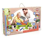 “NEW” Roo Crew Crocodile Block Activity Station with Storage 2+