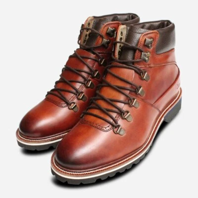 Oliver Sweeney Rispond Trekking Boots in Tan