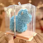 Luxury Everlasting Rose Unicorn with Gift Box - Blue