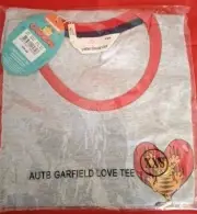 Peter Alexander Garfield Pyjama Tee - Size XXS - BNWT