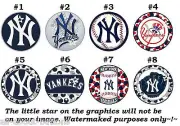 NY New York Yankees Retractable ID Badge Holder Great 4 Schools Hospitals