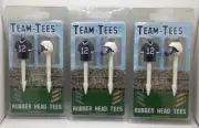 Penn State Nittany Lions Golf Pro Rubber Head Team-Tees, 6 Total Tees ⛳