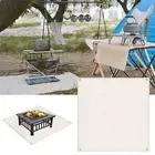 Grill Mat Waterproof Oil-proof Barbecue Grill Mat Simple