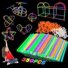 JICUICUI Glow Sticks Bulk - Ultra Bright 50 Party Pack with Connectors for Ea...