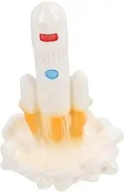 HYTROVE Realistic Miniature Rocket Figurine Space Toys for Boys and Girls Rocket Home Decor Versatile Space Model Decor