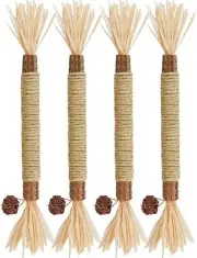 4 Pack Chew Stick, Natural nips for Cats Teething Dental Toy