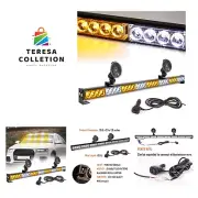 Traffic Advisor Light Bar 35.5 Inch 13 Flash Patterns 32 Led Warning Emergenc...