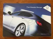 Mazda range Brochure Australia 2008 Dealer Guide MX5 Rotary RX8 13B 3MPS SP23