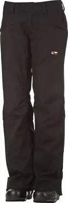 Nitro Regret Snowboard Pants, Women's Size Medium, Black Dobby New