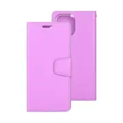 iPhone 13 Pro Max Compatible Case Cover With Sonata Diary - Purple