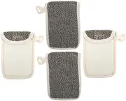 Healeved 4pcs Soap Pouches Soap Exfoliating Bag Soap Bag Bar Soap Bag for Bath Shower