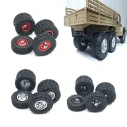 2PCS Upgraded Metal Rims Tires Wheels Double/Single for WPL 1/16 C14 C24 C34 B14 C24 B16 B36 RC Car Vehicles Models Part