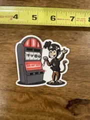 Z9 Sticker Slot Machine Monkey Decal Las Vegas SHOTShow 2025. Free Shipping.