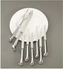 Towle Silversmiths Suffolk 8 Pc Carving Set Steak Knives Serving Fork
