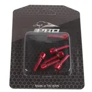 MTB Bicycle Handlebar Screws Titanium-plated Colorful Screws M5*18MM stem riser screws Red