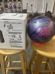 15lb Radical Outer Limits Pearl Bowling Ball