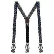 SuspenderStore Dressy Polka Dot Suspenders-CONVERTIBLE END BUTTON/CLIP-5 Colors