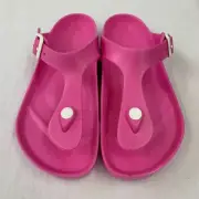 Birkenstock New w/ Box Gizeh Neon Pink EVA Regular Width - Select Size