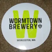 WORMTOWN BREWERY be hoppy hopulence STICKER decal craft beer brewing